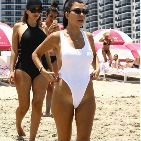 Norma Kamali Marissa Striped One Piece Bathing Suit - Picture 10 of 11